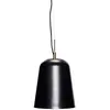 Image de HÜBSCH - Suspension cloche design scandinave métal noir Hübsch