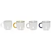 Image de Tasses en verre - Set de 4 Hübsch Transparent taille unique
