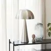Image de HÜBSCH Lampe à poser Mush Tall, nickel brossé, fer
