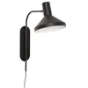 Image de Hübsch Applique Murale Design en Métal Noir - Hauteur 56cm