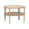 Image de Table basse ronde en chêne FSC Hübsch Chêne taille unique