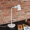 Image de HÜBSCH lampe à poser Ardent, gris clair, fer, E14, hauteur 54 cm