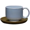 Image de Tasse et sous-tasse Amare Hübsch Bleu Clair taille unique