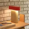 Image de HÜBSCH lampe de table LED Sleek, vert clair/rouge, fer, PC