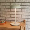 Image de HÜBSCH lampe de table LED Velo, beige sable, fer, polycarbonate