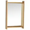 Image de Miroir en chêne Forma Hübsch Naturel taille unique