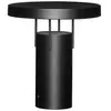 Image de lampe à poser LED rechargeable HÜBSCH BringMe, noir mat, hauteur 28 cm