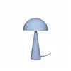 Image de lampe de table HÜBSCH Mush, bleu glacier, métal, hauteur 50 cm