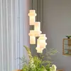 Image de Hübsch Suspension Pilule Up, blanc mat, Ø 15 cm, verre