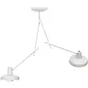 Image de GRUPA Arigato Plafonnier à 2 lampes 70cm blanc