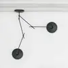 Image de GRUPA Arigato plafonnier à 2 lampes 110cm noir