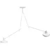 Image de GRUPA Arigato Plafonnier à 2 lampes 110cm blanc