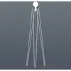 Image de GRUPA Model M2 Lampe sur pied LED blanc, câble noir