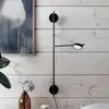Image de GRUPA Igram applique murale LED à 2 lampes noir
