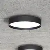 Image de LOOM DESIGN Plafonnier LED Lucia, noir, Ø 45 cm Alu