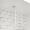 Image de Spot LED LOOM DESIGN Iris, blanc, aluminium, Ø 4,5 cm