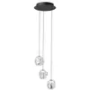 Image de LOOM DESIGN Suspension LED Ice Ball 3, transparent, acrylique