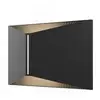 Image de LOOM DESIGN applique d'extérieur LED X, noir, IP65, aluminium