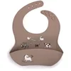 Image de Filibabba Bavoir en silicone avec imprimé - Magic Farm - (FI-02746)