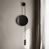 Image de New Works miroir Rise and Shine, noir, Ø 45 cm, verre