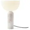 Image de Lampe à poser New Works Kizu Large, beige, marbre, E27