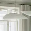 Image de Suspension LED Tense de New Works, Ø 90 cm, blanche