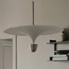 Image de Suspension LED « Kantarell » de New Works, Ø 60 cm, nickel