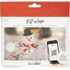 Image de Mini kit de bricolage porte lutin bonhomme de neige 12 pièces paysage d'hiver monde lutin déco