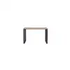 Image de Bureau droit 120 cm OFFICE coloris gris/chêne