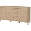 Image de Buffet REAL BAHUT 2P 3T CHENE CLAIR
