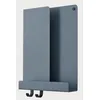 Image de Muuto Folded Shelves 29,5 * 40cm Rangement Mural Bureau (Blue-Grey), 24035