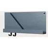 Image de Muuto Folded Shelves Étagères Murales Bureau 51 * 22cm (Blue-Grey)