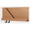 Image de Muuto Folded Shelves Étagères Murales Bureau 51 * 22cm (Burnt Orange)