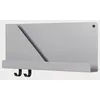 Image de Muuto Folded Shelves Étagères Murales Bureau 51 * 22cm (Grey)