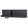 Image de Muuto Folded Shelves Étagères Murales 63 * 16,5cm (Black), 24022