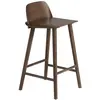 Image de Tabouret de bar Nerd Muuto Bois foncé taille unique
