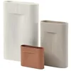 Image de Ridge Vase Muuto (Off-White, H16,5cm)