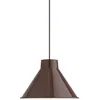 Image de Muuto Top Pendant Lamp Deep Red ø28cm Suspension Rouge Profond