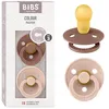 Image de BIBS Colour Tétine, 18-48 mois, lot de 2, Woodchuck/Blush