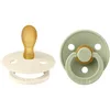 Image de BIBS Colour Tétine, 6-18 mois, lot de 2, Ivory/Sage