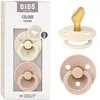 Image de BIBS Colour Tétine, 6-18 mois, lot de 2, Ivory/Blush