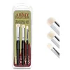 Image de The Army Painter Masterclass: Drybrush Set - Ensemble de Pinceaux pour Loisirs en Trois Tailles pour Techniques Avancées pour la Peinture de Miniatures de Jeux de Table, Plateau et Wargames