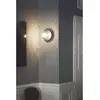 Image de Nuura Aps Applique murale Nuura Liila 1 Medium, argent/transparent, IP44, G9