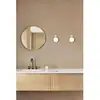 Image de Nuura Aps Applique murale Nuura Apiales câblée 22 cm, laiton/opale