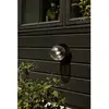 Image de Nuura Aps Applique murale d'extérieur Nuura Liila, Ø 16 cm, noir/transparent
