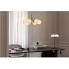 Image de Nuura Aps Suspension Nuura Apiales 6, Ø 50 cm, couleur laiton/opale