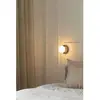Image de Nuura Aps Applique murale Nuura Liila 1, Ø 14 cm, IP44 , noir/opale