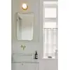 Image de Nuura Aps Nuura Liila 1 applique murale/plafonnier, Ø 14 cm IP44, bronze/opale