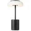 Image de Nuura Aps Nuura lampe à poser LED rechargeable Blossi, hauteur 26 cm, noir/opale