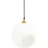 Image de Suspension DESIGN BY US Ballroom XL, blanche, Ø 32 cm, verre